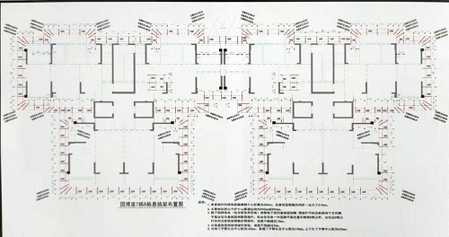江西悬挑梁平面布置图